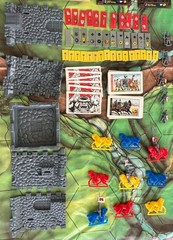 Milton Bradley Battle Masters Epic Game of Fantasy Board Game 1992