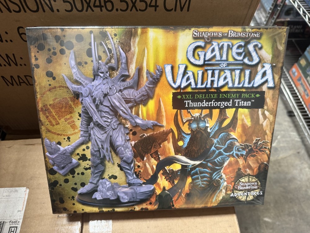 Shadows of Brimstone Gates of Valhalla Thunderforged Titan XXL Enemy Pack NEW