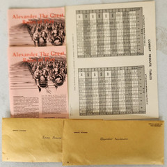 Alexander the Great War Game (1974) Avalon Hill Complete Punched Complete