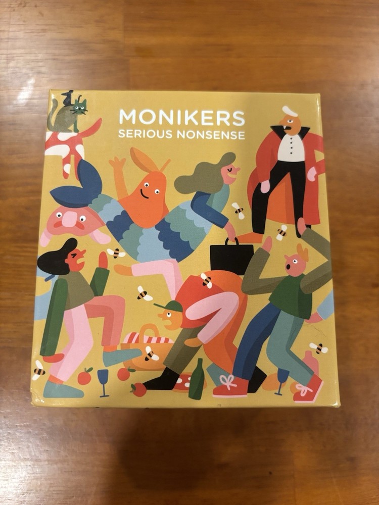 Serious Nonsense Monikers Stand Alone Expansion Party Game