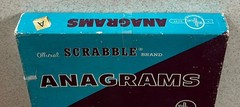 ANAGRAMS Tile Game (Vintage Selchow & Righter) — 1962 Complete In Box