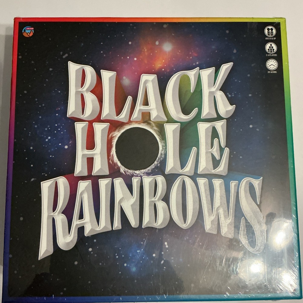 Black Hole Rainbows Box Game New Sealed Free Shipping
