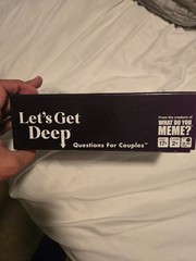 Lets Get Deep Questions For Couples Game Card Game For Date Night
