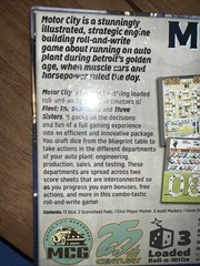 Motor City – Strategic Engine Building Roll Write Board Game | 25th Century J1
