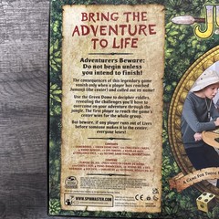 Jumanji The Game Classic Adventure Board Game Spin Master Games 2021.