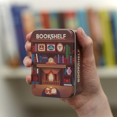 Bookshelf by | Ages 8+ | 2-4 Players | Cooperative Stacking Game | Skill & Ba…