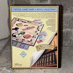 Monopoly Bookshelf Edition Vintage 42749 Wooden Wood Hasbro – See Description