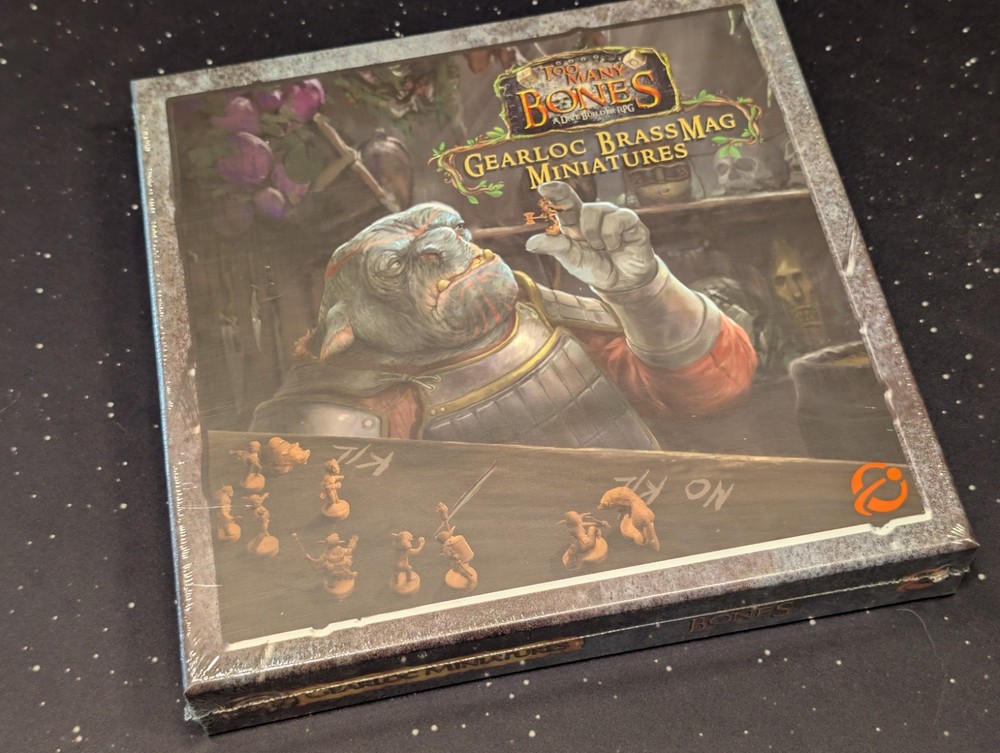 Chip Theory Games Too Many Bones Gearloc BrassMag Miniatures Magnetic New!