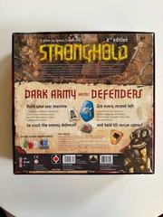Stronghold Board Game 2nd Edition Open Box Sealed Parts 2015 Stronghold Games