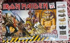 Zombicide IRON MAIDEN Character Expansion Packs #1, #2, and #3 CMON NEW SEALED
