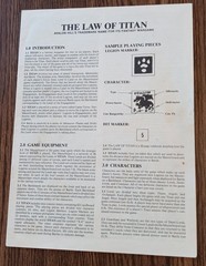 Vintage 1982 TITAN Board Game by Avalon Hill – COMPLETE – Sorted