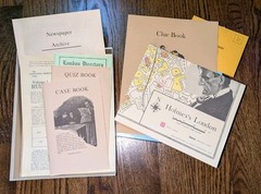 Sherlock Holmes Consulting Detective Board Game Sleuth Publications Complete Vtg
