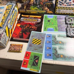 Necromunda Games Workshop Tabletop Sci-Fi Board Game With Outlanders Expansion