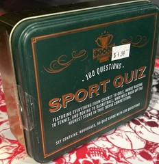 Championship Sport Quiz Game in Collectible Tin Box 100 Questions – NEW Sealed