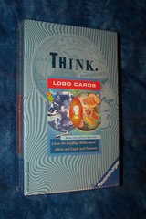 Think LOGO Cards Ravensburger 27 406 2 Game Thinking Sports Sealed in Foil NOS