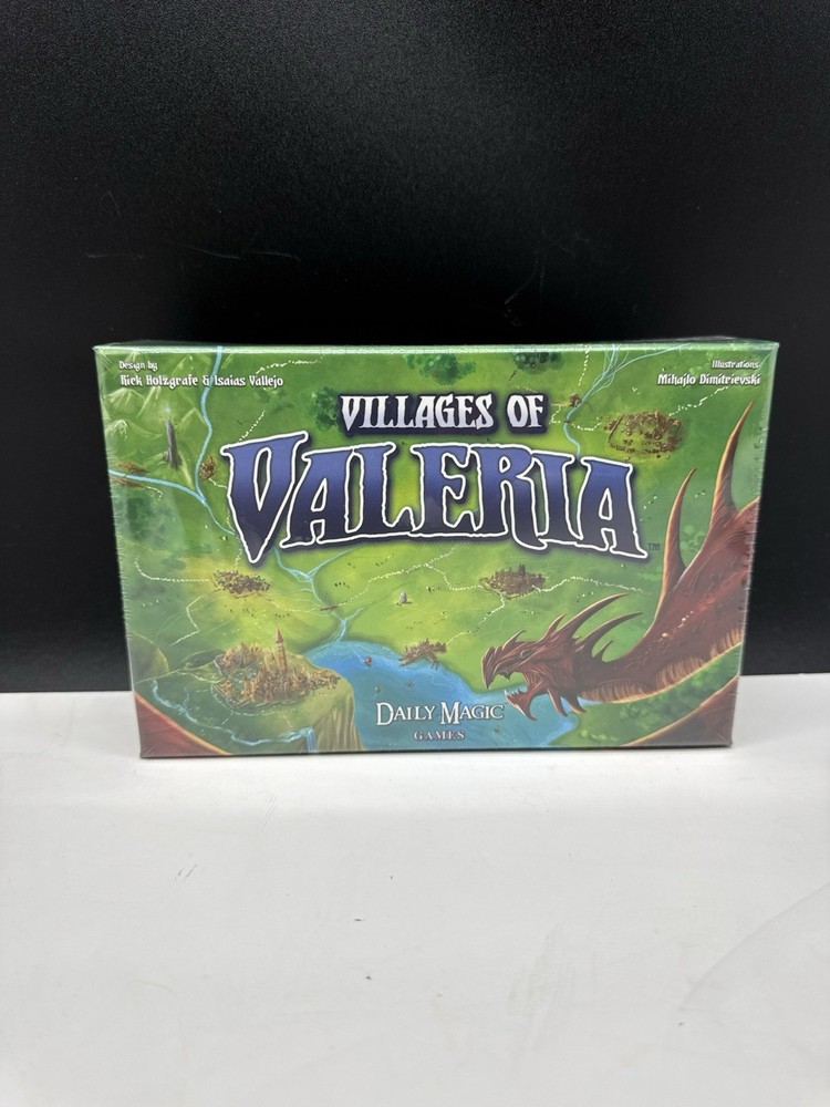 Villages of Valeria by Daily Magic Games Strategy Game for Ages 14+, 1-5 Players