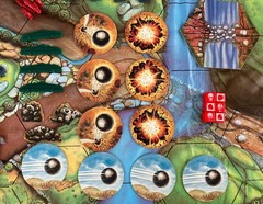 Milton Bradley Battle Masters Epic Game of Fantasy Board Game 1992