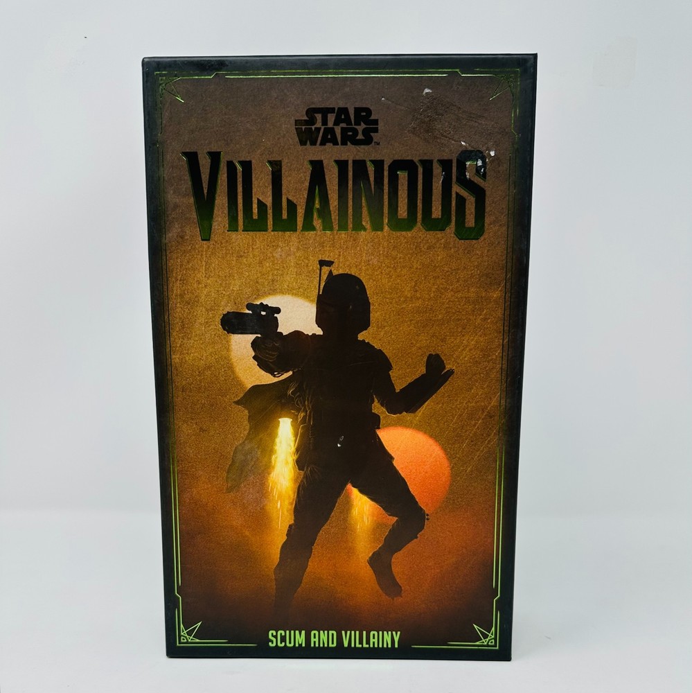 Star Wars Villainous: Scum and Villainy – Board Game- Damaged Box