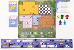 Happy Home Board Game Alley Cat Games 2-5 Players Strategy Tile Game New