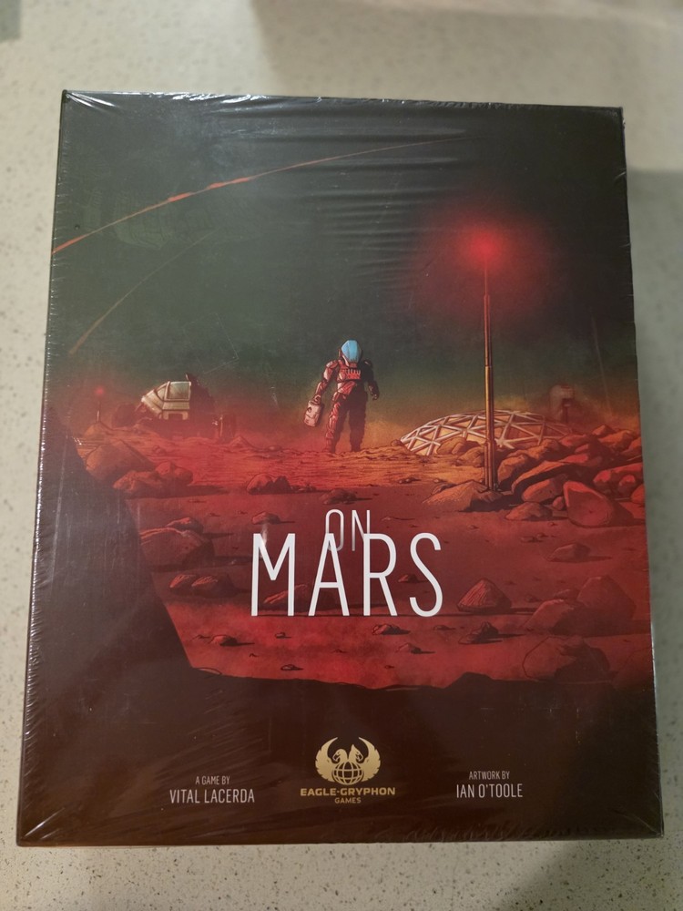 On Mars Board Game by Vital Lacerda – Eagle-Gryphon Games – Brand New Factory Se