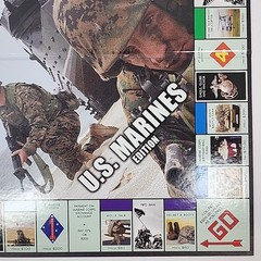 Monopoly U.S. Marines Corps USMC Edition Military Board Game 2005 Hasbro