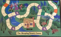 Vintage 1990 Rare Sleeping Beauty Two Part Board Game University Games COMPLETE