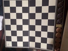 Vtg Pleasantime Tournament Checkers Game Board Set Wooden Pieces USA Pacific Co.