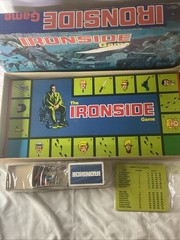 1967 IDEAL NBC IRONSIDE Board Game Based on TV Show Raymond Burr Rare