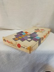 Vintage 1962 Mattel Flip Flop Go Board Game Strategy Complete Retro Rare