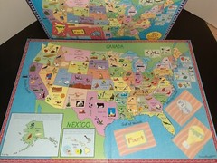 GREAT STATES! US Geography Learning Educational International Playthings capital