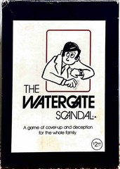 1973 Vintage Watergate Scandal Card Game Mid Century Politics Made in USA