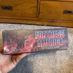 Fortress America Board Game 2nd Second Edition Fantasy Flight Games UNPUNCHED