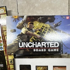 Bandai Uncharted Board Game, Adventure, Game Board, Cards, Tokens, Ages 13+, 2P