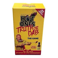 Wilder Games Hot Ones Truth or Dab Game – Hot Sauce Included (Ages 17+)