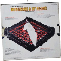 1980 Vtg. Mattel Dungeons & Dragons Computer Labyrinth Game Exc Cond. Incomplete