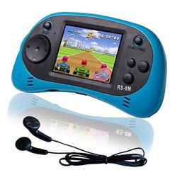16 Bit Kids Handheld Games Built-in 220 HD Video Games 2.5 Inch Portable Game…