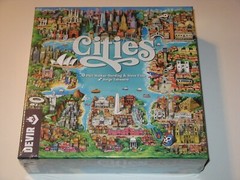Cities board game SW city-building tile-laying Devir Games