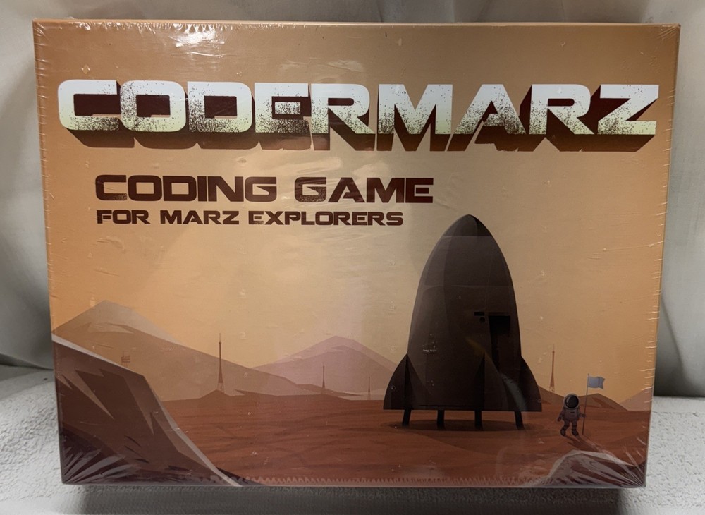 CoderMarz Coding Game for Space and AI Learners Ages 6+ STEM Explore Mars BS