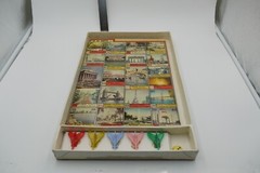 Vintage 60’S AROUND THE WORLD IN 80 DAYS GREEK Board Game COMPLETE