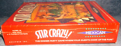 STIR CRAZY – THE SANE WAY TO ENTERTAIN – DINNER PARTY MEXICAN COOKING GAME – NEW