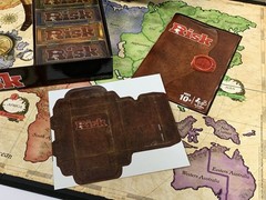 2015 Risk Game of Strategic Conquest Board Game Hasbro Parts Sealed/Unpunched