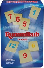 Compact Rummikub Travel Set – 106 Tiles & Racks for Family Fun Anywhere!