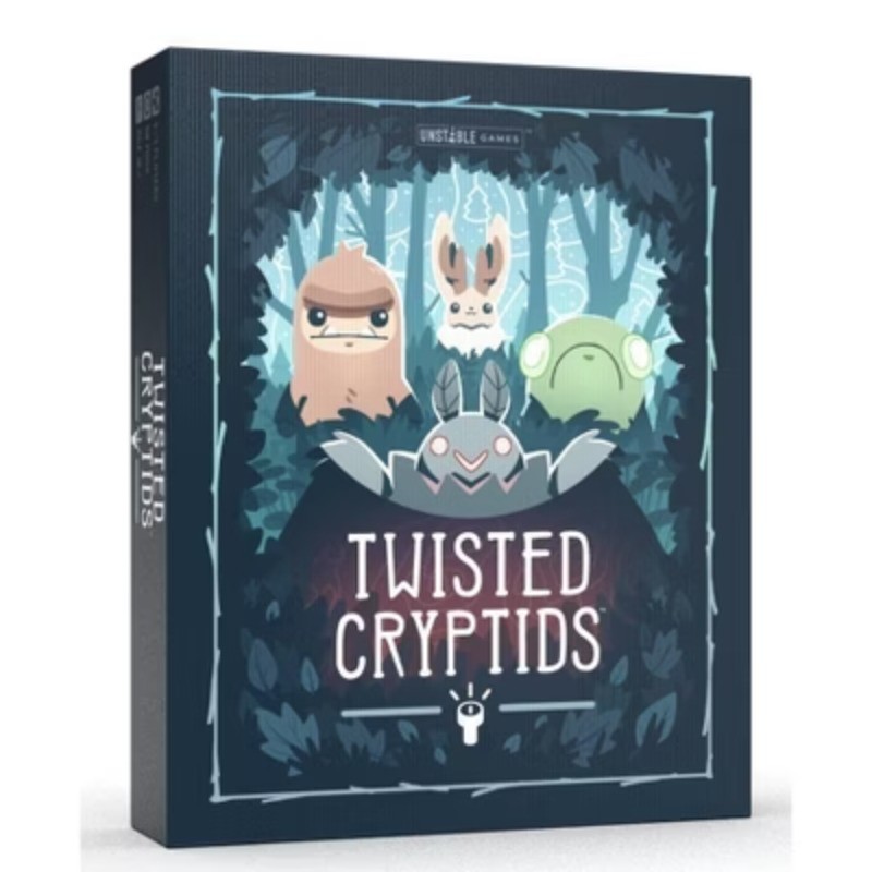 Twisted Cryptids Board Game: Creative Thinking, 30-60 Min Play, 2-4 Players