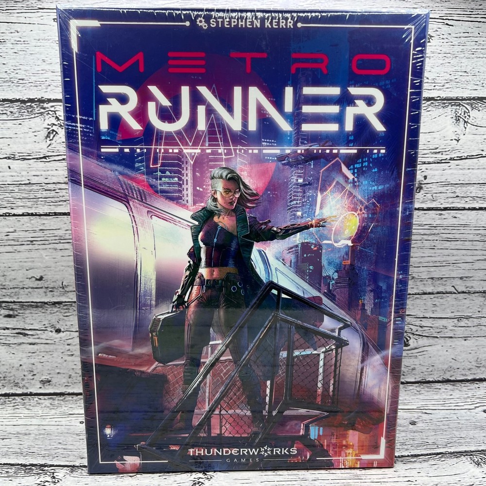 Metro Runner Board Game Thunderworks 1-5 Players Ages 14+ Strategy 2024