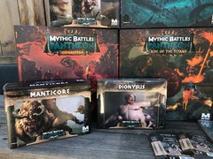 MYTHIC BATTLES: PANTHEON All-In TYPHON BUNDLE Game w/1.5 Upgrade Pack 2017 *NEW*