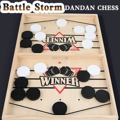 Fast Hockey Sling Puck Game Winner Fun Paced Sling Puck Party Board-Game Gifts