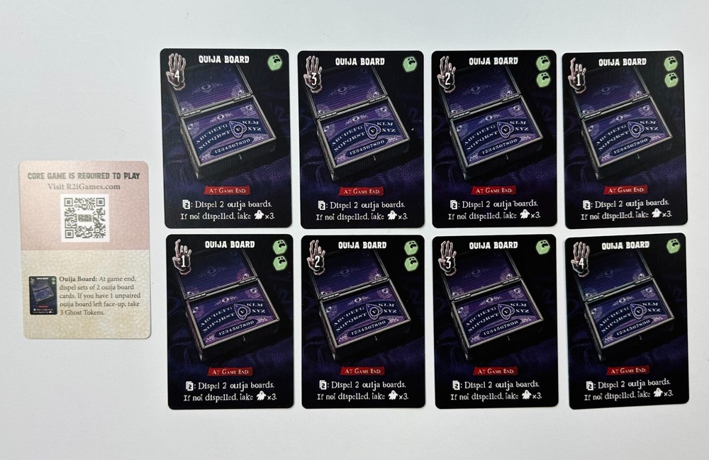 Ouija Board Promo Pack for DON’T GO IN THERE Board Game NEW