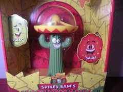 Spikey Sam’s Nachomania Game by Mattel Games cinqo de mayo nachos game salsa