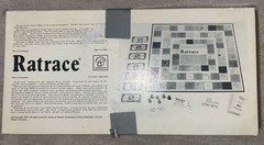 Vintage Ratrace Board Game 1970 Waddingtons House of Games-No Instructions