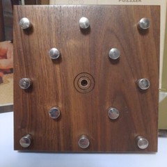 Vintage Hoyle Official Games The Bullseye Puzzler Game 1964 – 8106 Walnut – Rare